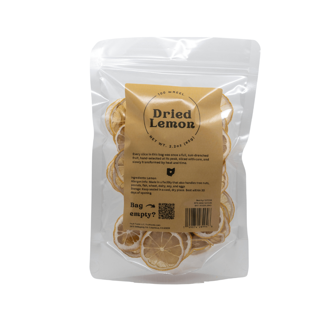 Dried Darkened Lemon Wheels