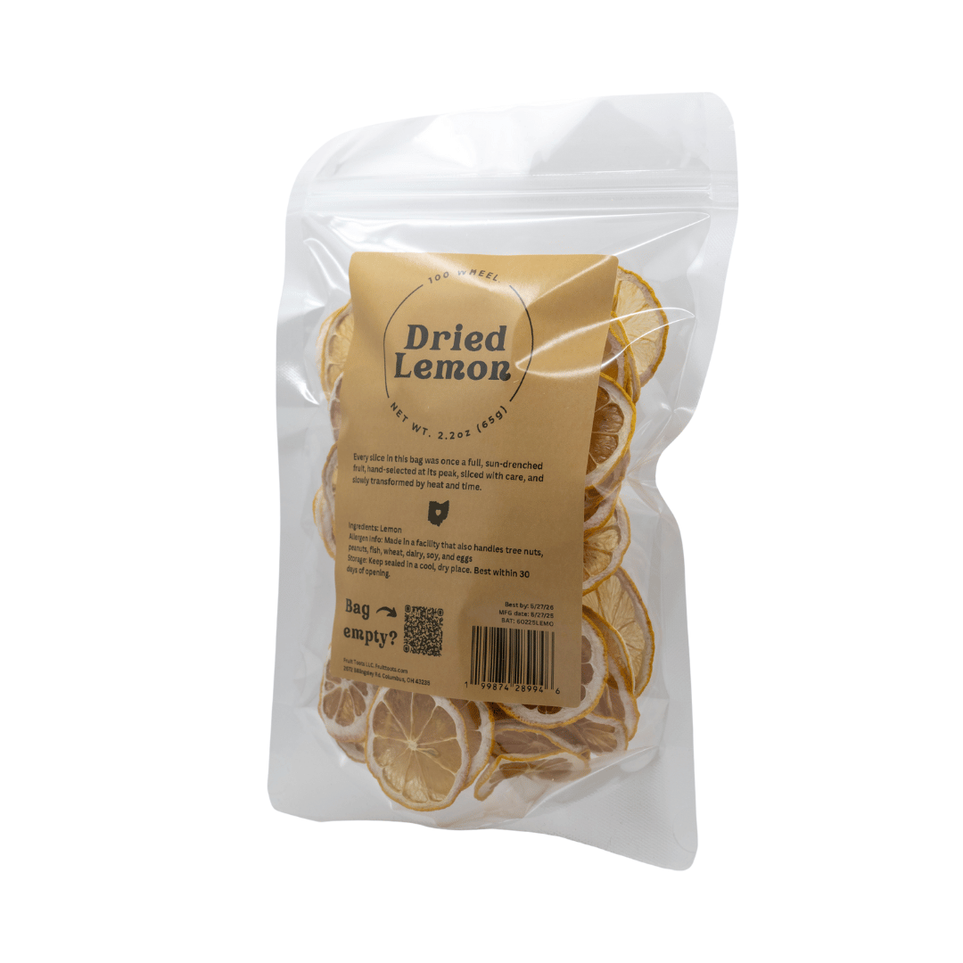 Dried Darkened Lemon Wheels